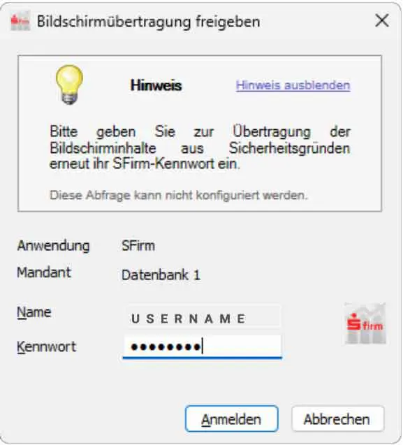 TeamViewer & StarMoney / SFirm – Fernwartung Bildschirm bleibt schwarz